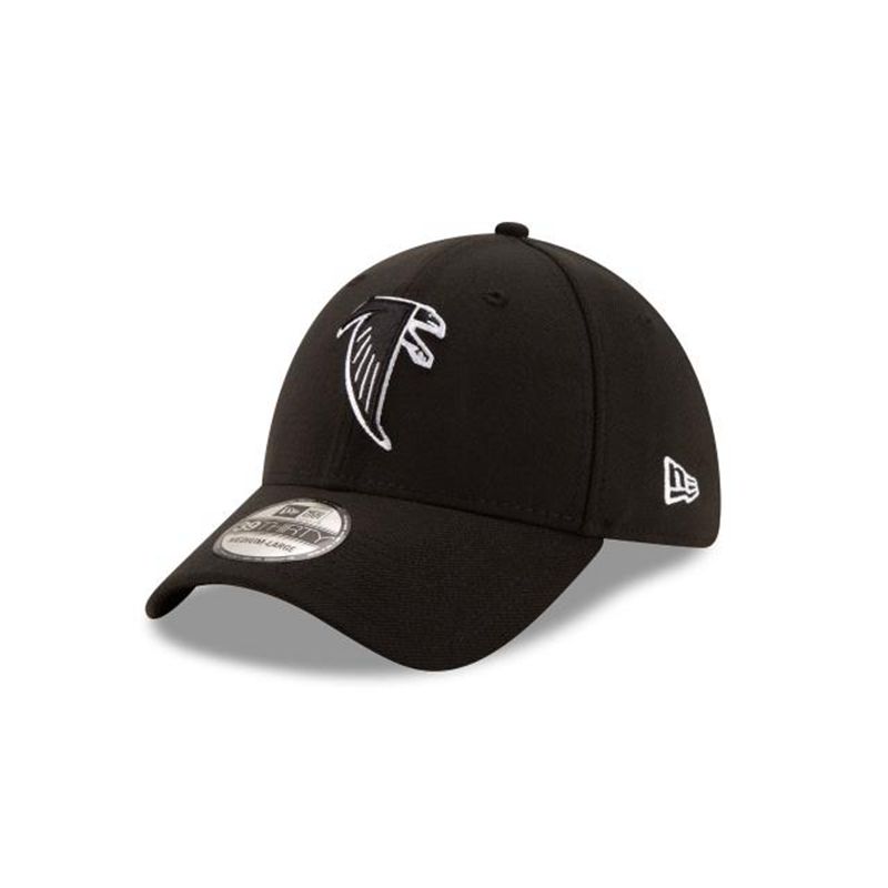 NFL Atlanta Falcons Team Classic 39Thirty Stretch Fit (ERI3784) - Black New Era Caps